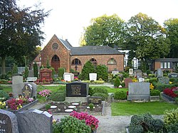Evangelisch-lutherischer Friedhof mit Kapelle in Hamburg-Billstedt (Kirchsteinbek)